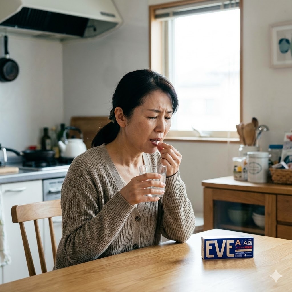 頭痛　薬を飲む　頭痛薬