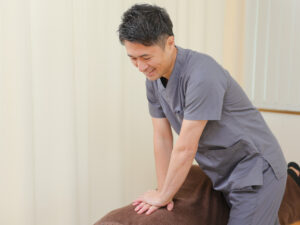 産後ママさんへの施術